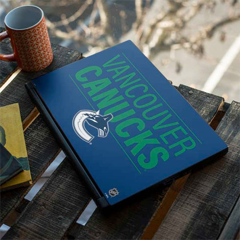 NHL Vancouver Canucks Lineup MSI GS65 Stealth Laptop Skin