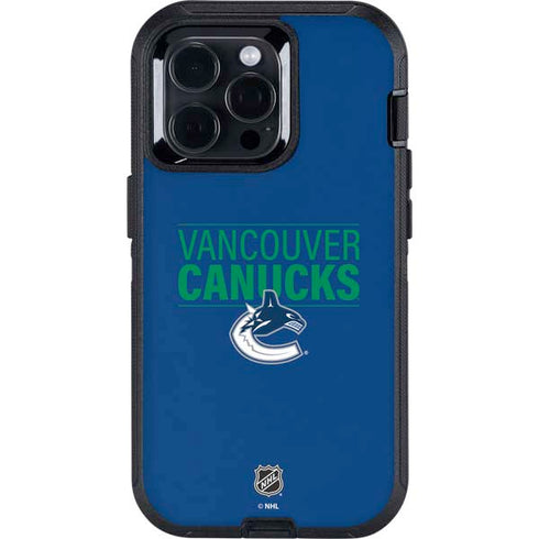 NHL Vancouver Canucks Lineup Otterbox Defender iPhone Skin