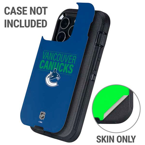 NHL Vancouver Canucks Lineup Otterbox Defender iPhone Skin