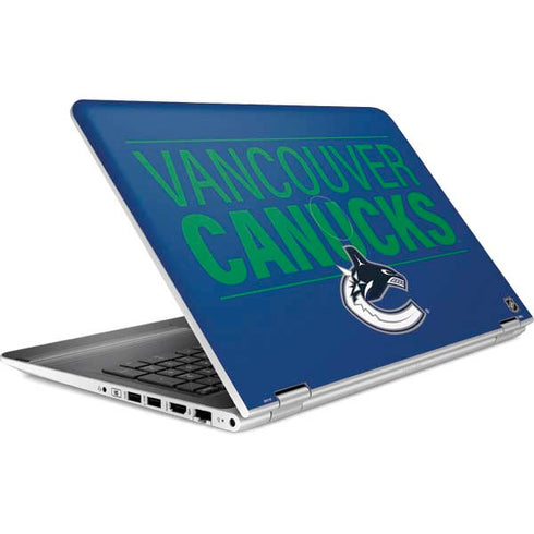 NHL Vancouver Canucks Lineup HP Pavilion Skin