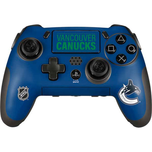 NHL Vancouver Canucks Lineup PlayStation Scuf Vantage 2 Controller Skin