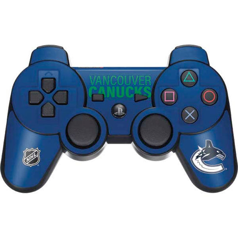 NHL Vancouver Canucks Lineup PS3 Dual Shock wireless controller Skin