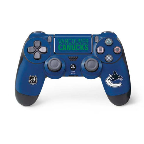 NHL Vancouver Canucks Lineup PS4 Controller Skin