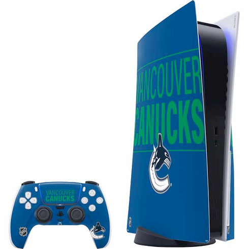 NHL Vancouver Canucks Lineup PS5 Bundle Skin