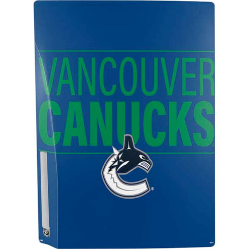 NHL Vancouver Canucks Lineup PS5 Console Skin