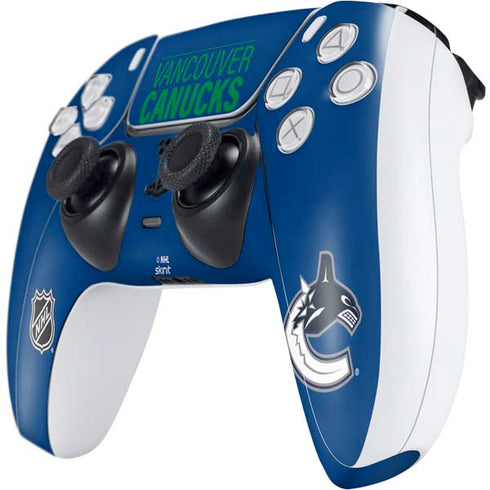 NHL Vancouver Canucks Lineup PS5 Controller Skin