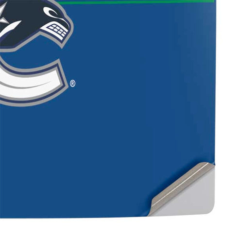 NHL Vancouver Canucks Lineup PS5 Slim Digital Edition Console Skin