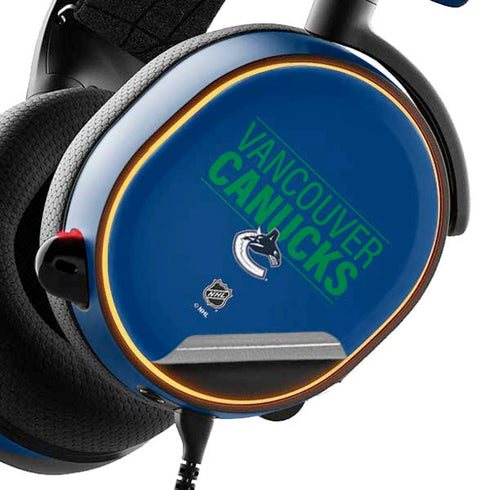 NHL Vancouver Canucks Lineup SteelSeries Arctis 5 Skin