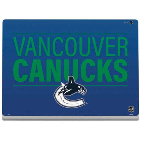 NHL Vancouver Canucks Lineup Surface Book 2 13.5in Skin