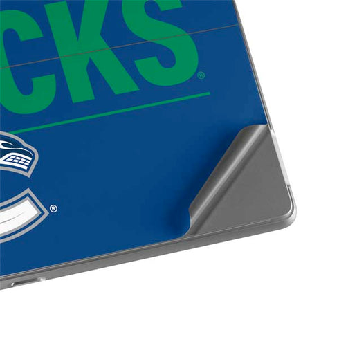 NHL Vancouver Canucks Lineup Surface Pro 8 Skin