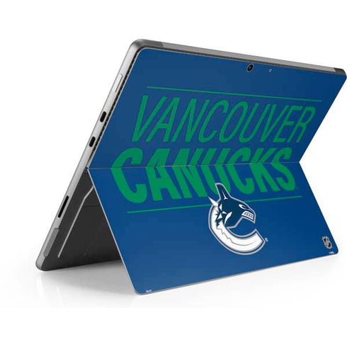 NHL Vancouver Canucks Lineup Surface Pro 9 Skin