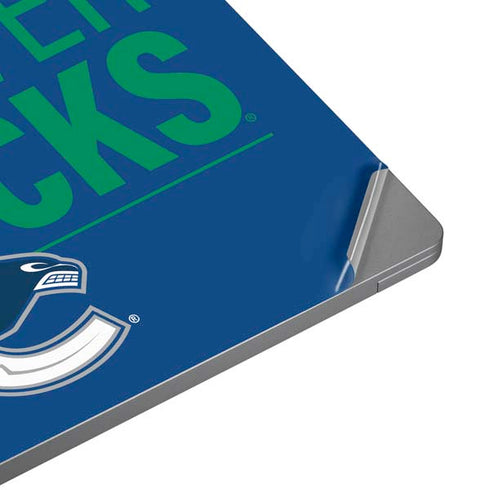 NHL Vancouver Canucks Lineup Universal Laptop 16.6in (13.4 x 9.7in) Skin