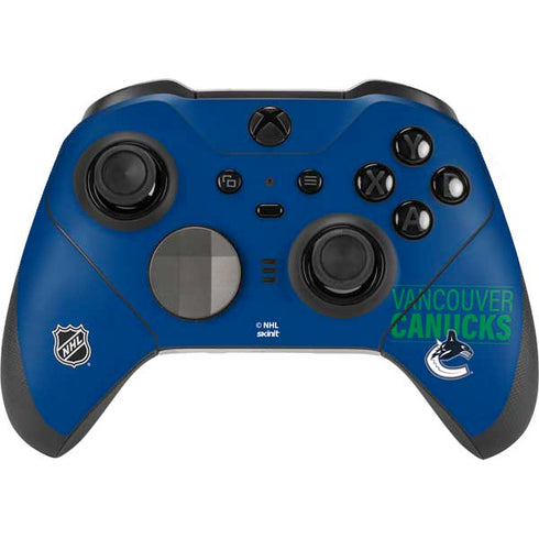 NHL Vancouver Canucks Lineup Xbox Elite Wireless Controller Series 2 Skin