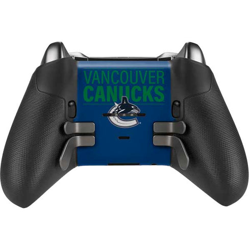 NHL Vancouver Canucks Lineup Xbox Elite Wireless Controller Series 2 Skin