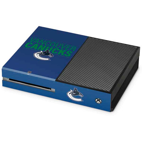 NHL Vancouver Canucks Lineup Xbox One Console Skin