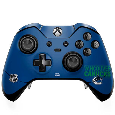 NHL Vancouver Canucks Lineup Xbox One Elite Controller Skin