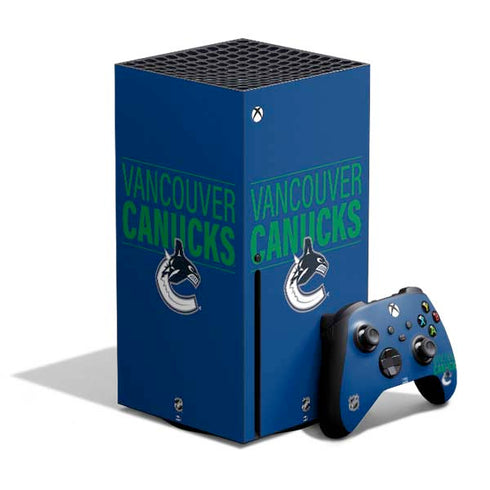 NHL Vancouver Canucks Lineup Xbox Series X Bundle Skin