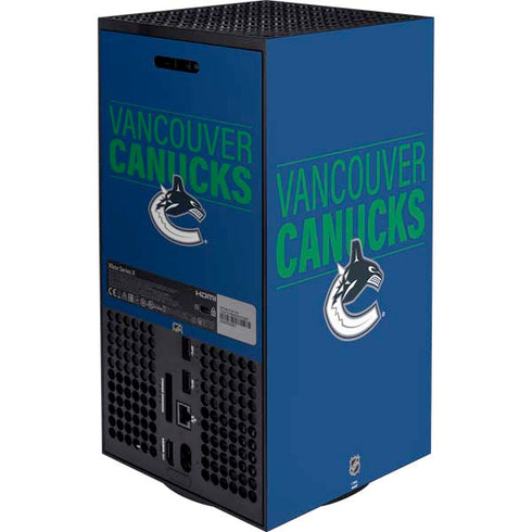 NHL Vancouver Canucks Lineup Xbox Series X Bundle Skin