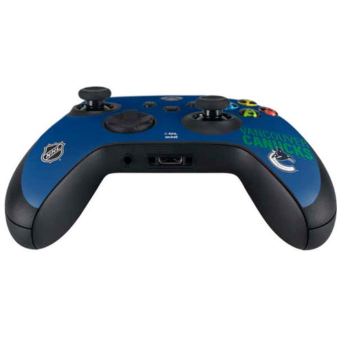 NHL Vancouver Canucks Lineup Xbox Series X Controller Skin