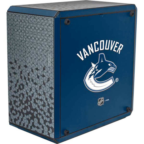 NHL Vancouver Canucks Solid Background Cooler Master MasterBox Q300L Mini Tower Skin