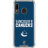 NHL Vancouver Canucks Solid Background Galaxy A30 Clear Case