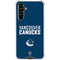 NHL Vancouver Canucks Solid Background Galaxy A54 5G Clear Case