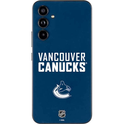 NHL Vancouver Canucks Solid Background Galaxy A54 5G Skin