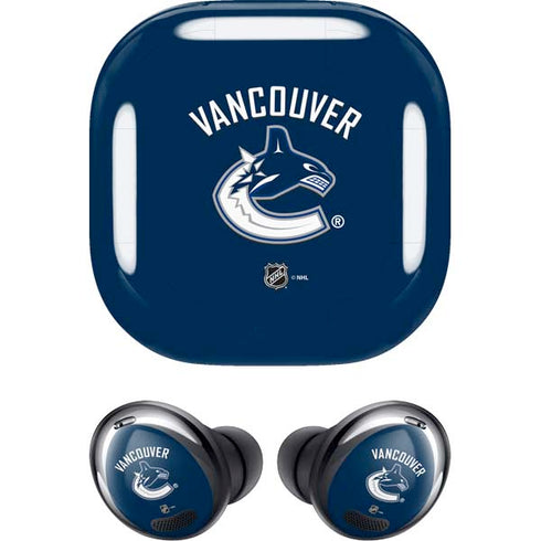 NHL Vancouver Canucks Solid Background Galaxy Buds Pro Skin