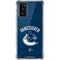 NHL Vancouver Canucks Solid Background Galaxy Note20 5G Clear Case