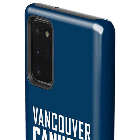 NHL Vancouver Canucks Solid Background Galaxy Note20 5G Pro Case
