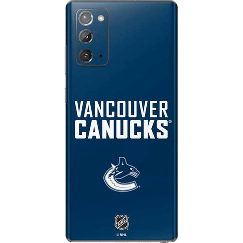 NHL Vancouver Canucks Solid Background Galaxy Note20 5G Skin