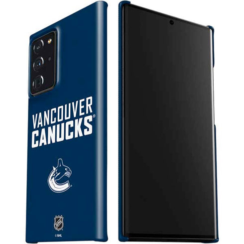 NHL Vancouver Canucks Solid Background Galaxy Note20 Ultra 5G Lite Case
