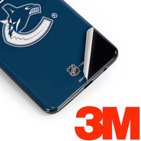 NHL Vancouver Canucks Solid Background Galaxy S10 Plus Skin