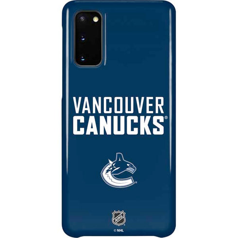 NHL Vancouver Canucks Solid Background Galaxy S20 Lite Case