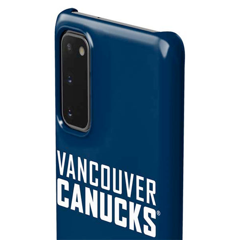 NHL Vancouver Canucks Solid Background Galaxy S20 Lite Case
