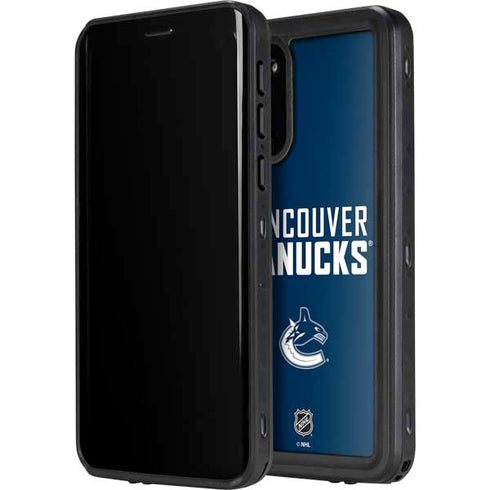 NHL Vancouver Canucks Solid Background Galaxy S20 Plus Waterproof Case
