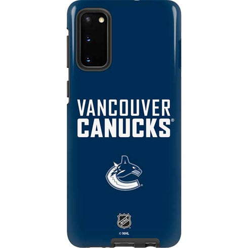 NHL Vancouver Canucks Solid Background Galaxy S20 Pro Case