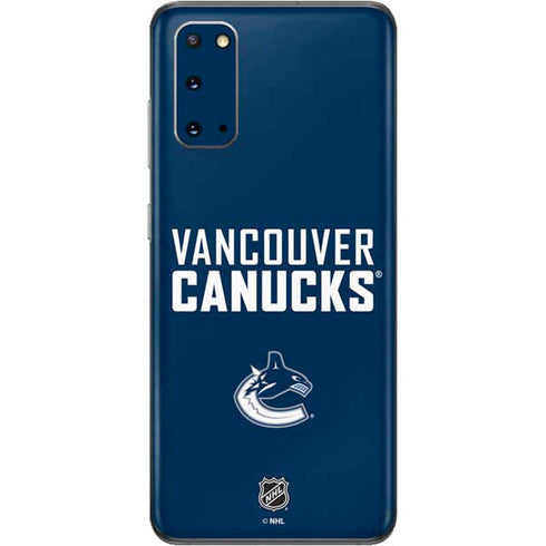 NHL Vancouver Canucks Solid Background Galaxy S20 Skin