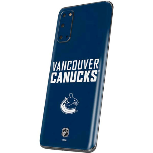 NHL Vancouver Canucks Solid Background Galaxy S20 Skin