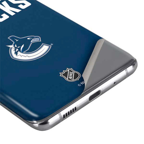NHL Vancouver Canucks Solid Background Galaxy S20 Skin