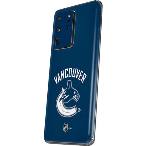 NHL Vancouver Canucks Solid Background Galaxy S20 Ultra 5G Skin