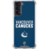 NHL Vancouver Canucks Solid Background Galaxy S21 5G Clear Case