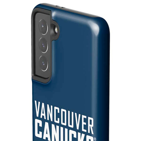 NHL Vancouver Canucks Solid Background Galaxy S21 5G Pro Case
