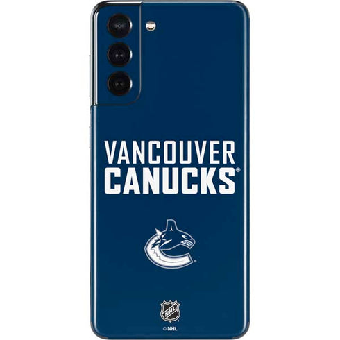 NHL Vancouver Canucks Solid Background Galaxy S21 5G Skin