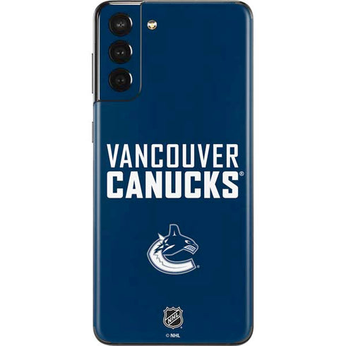 NHL Vancouver Canucks Solid Background Galaxy S21 Plus 5G Skin