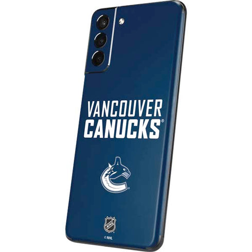 NHL Vancouver Canucks Solid Background Galaxy S21 Plus 5G Skin