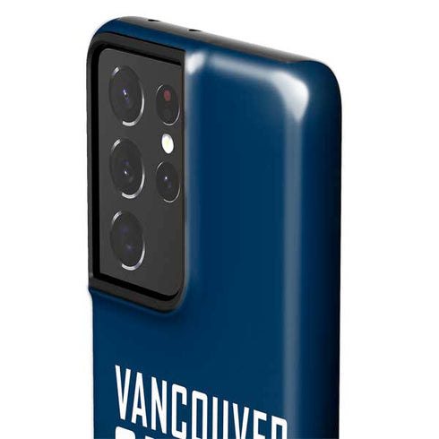 NHL Vancouver Canucks Solid Background Galaxy S21 Ultra 5G Pro Case