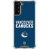 NHL Vancouver Canucks Solid Background Galaxy S22 Plus Clear Case