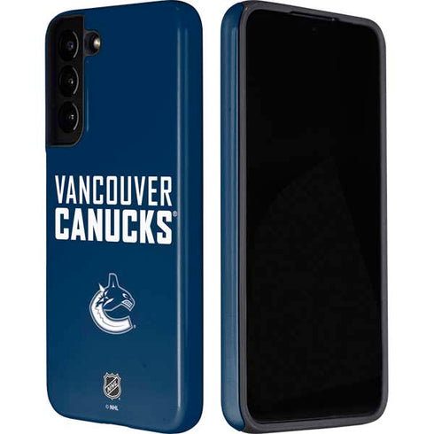 NHL Vancouver Canucks Solid Background Galaxy S22 Plus Pro Case