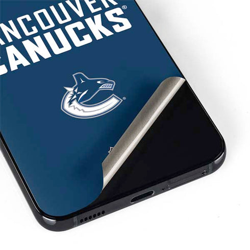 NHL Vancouver Canucks Solid Background Galaxy S22 Plus Skin